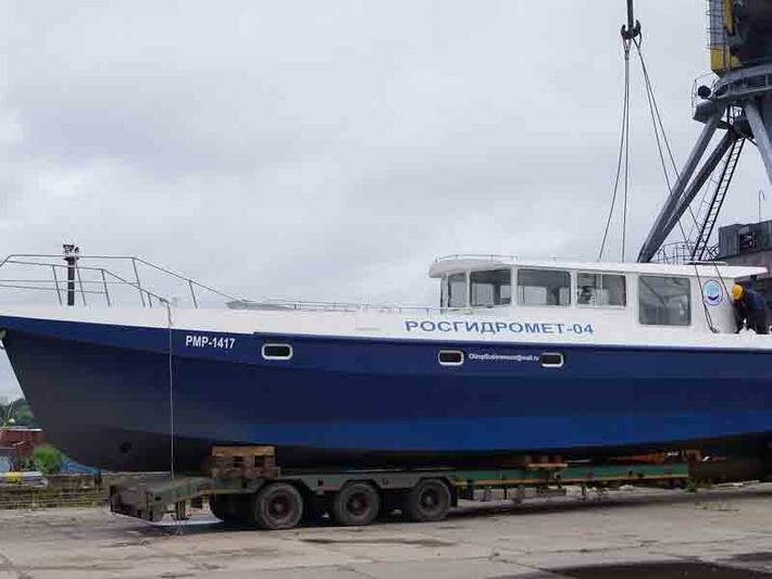 Флот омского гидрометцентра пополнился новым судном