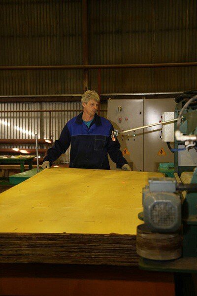 В Марий Эл запущена новая производственная линия наборки и прессования фанеры