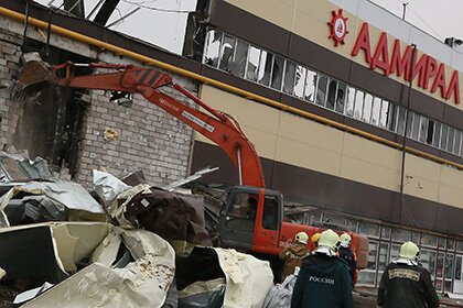 Арестованы ремонтировавшие крышу ТЦ «Адмирал» рабочие