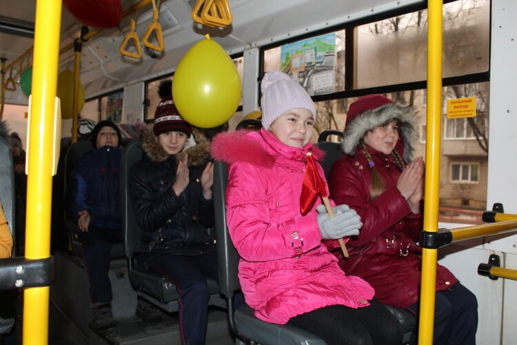 «Троллейбус безопасности» проехал по дорогам Йошкар-Олы